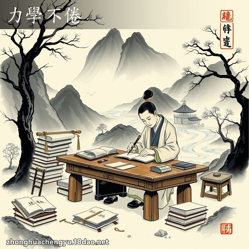 力學不倦 配图