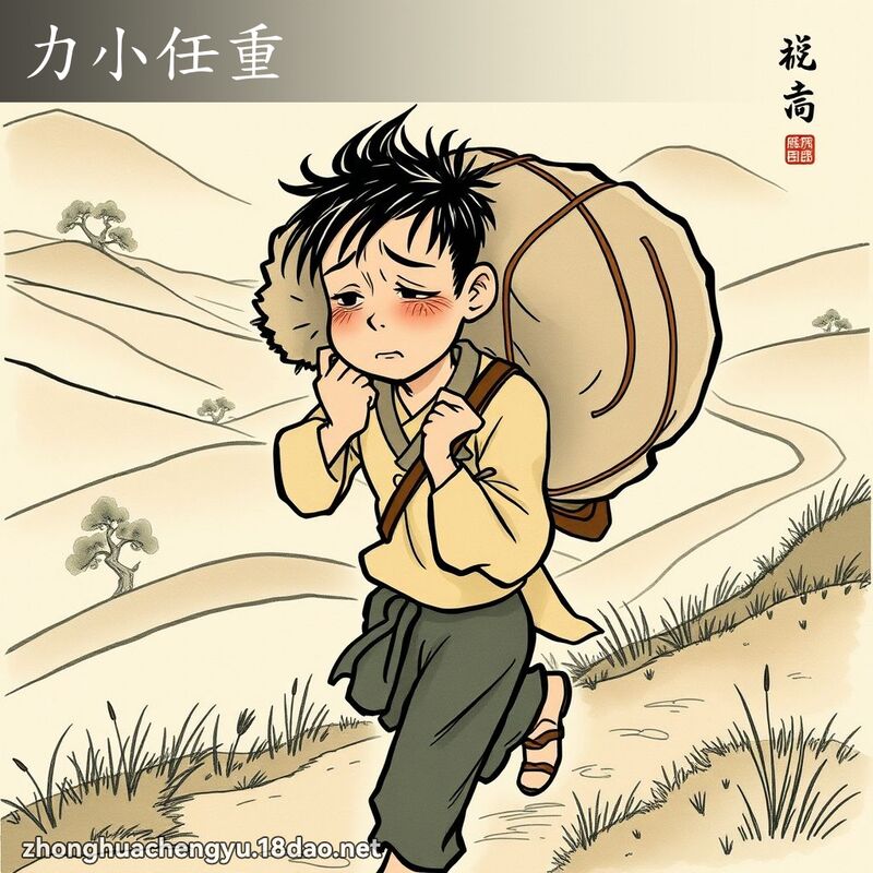 力小任重 配图