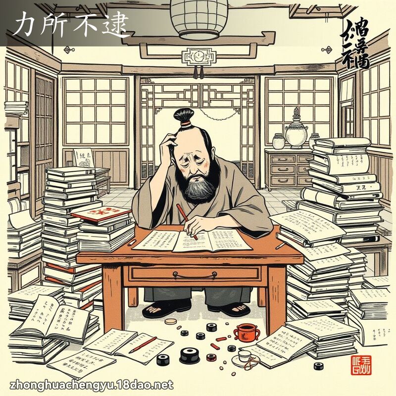 力所不逮 配图
