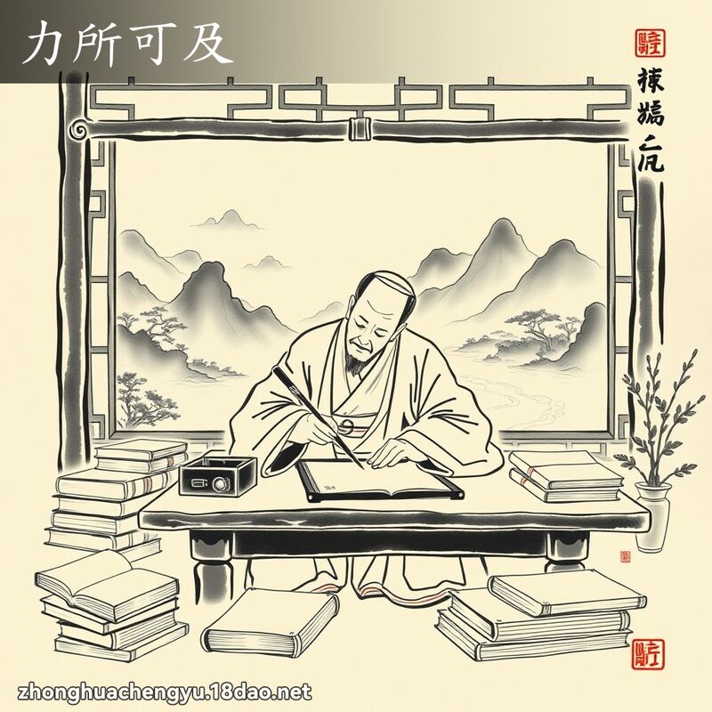 力所可及 配图