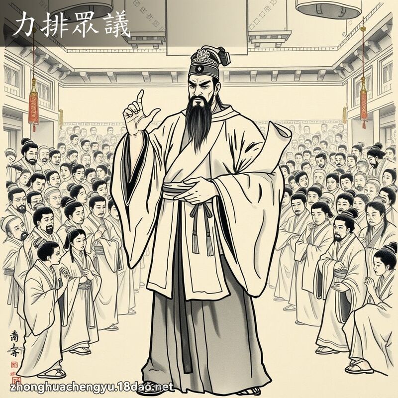 力排眾議 配图