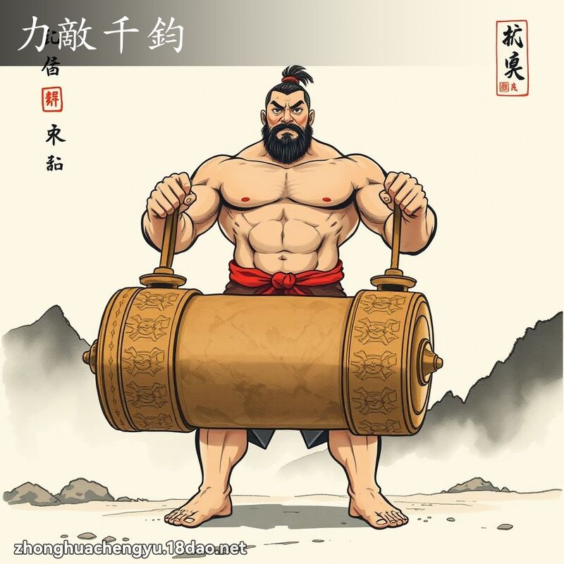 力敵千鈞 配图