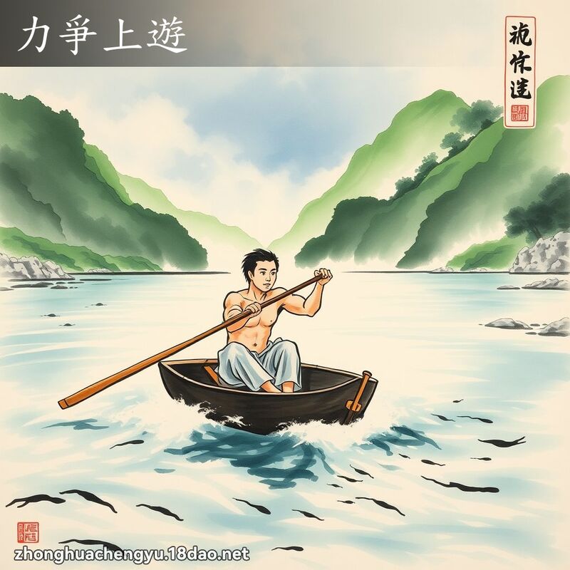 力爭上遊 配图