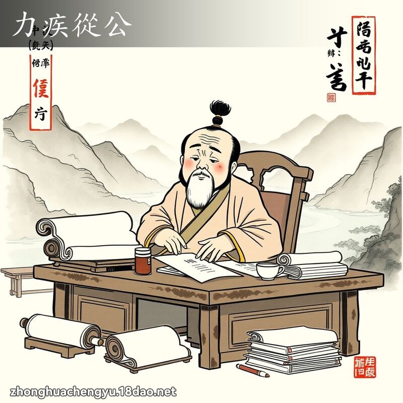 力疾從公 配图