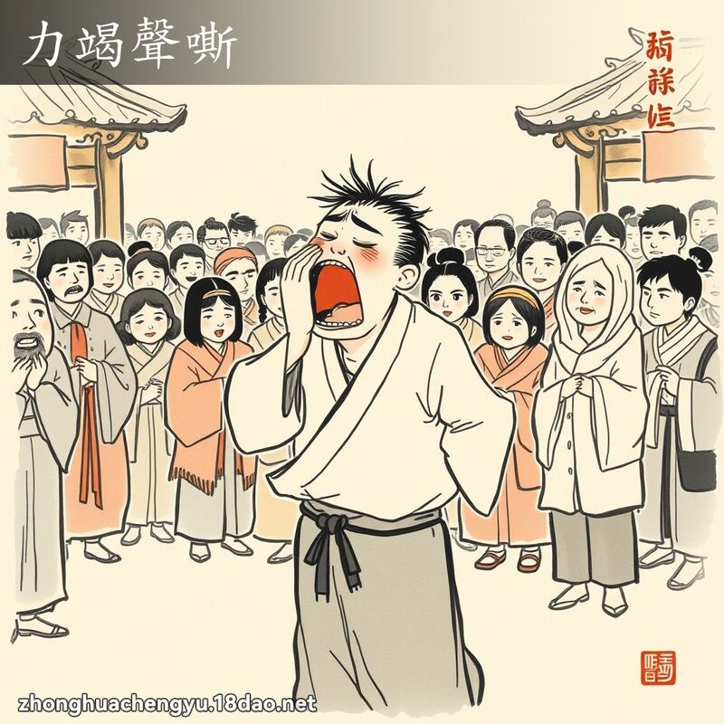 力竭聲嘶 配图