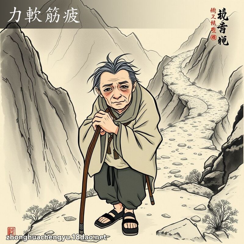 力軟筋疲 配图