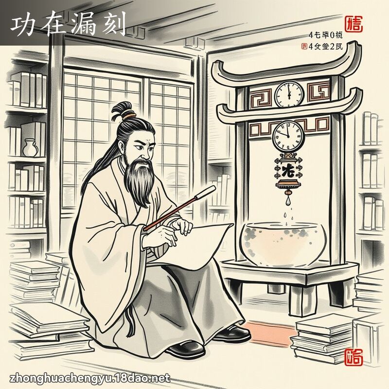 功在漏刻 配图