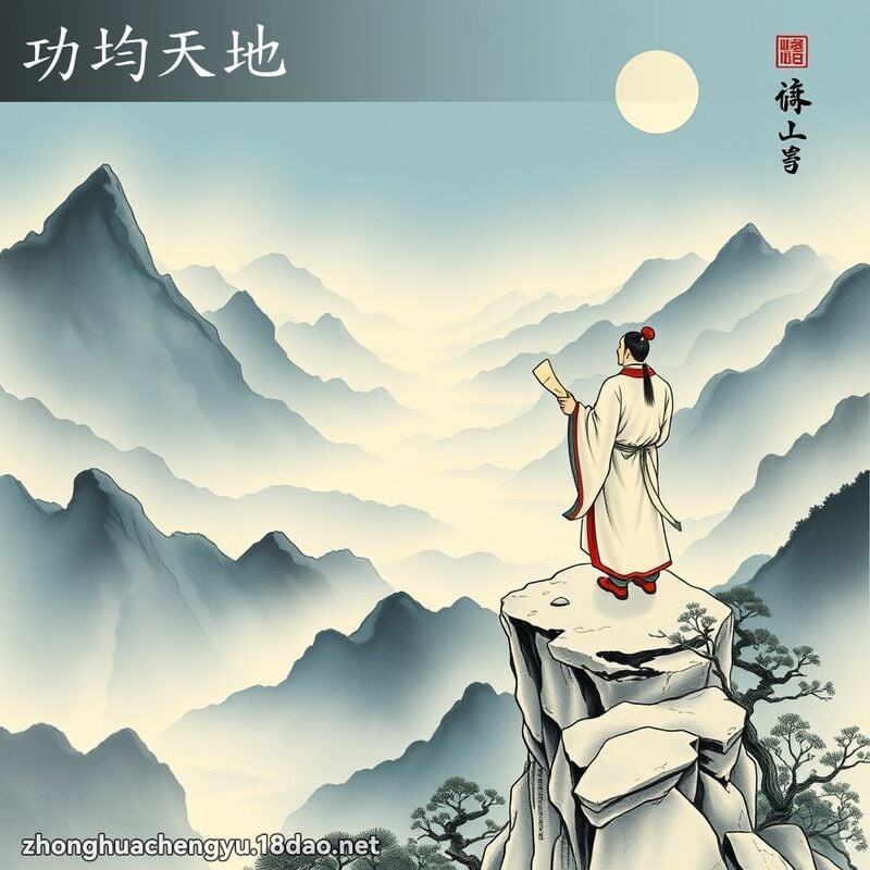 功均天地 配图
