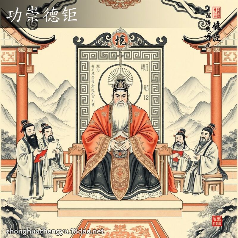 功崇德钜 配图