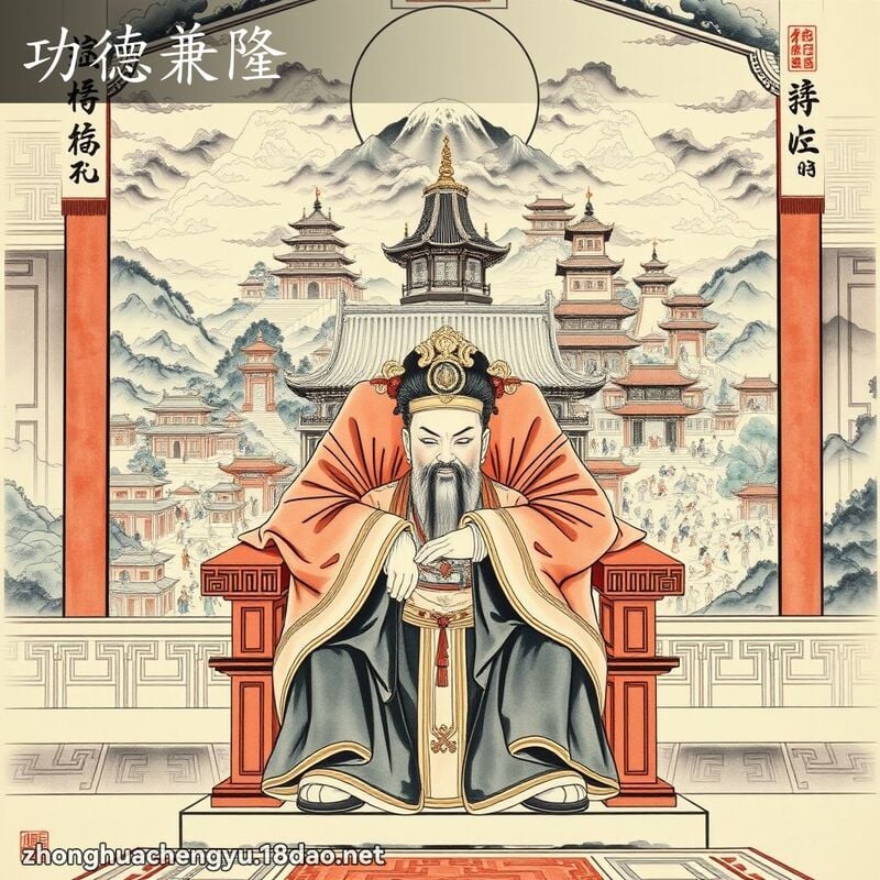 功德兼隆 配图