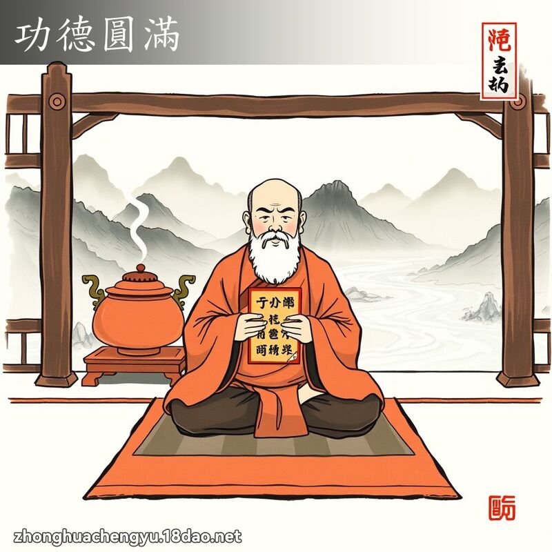 功德圓滿 配图