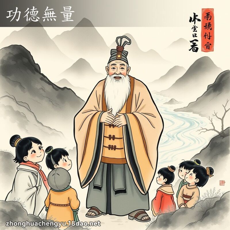 功德無量 配图