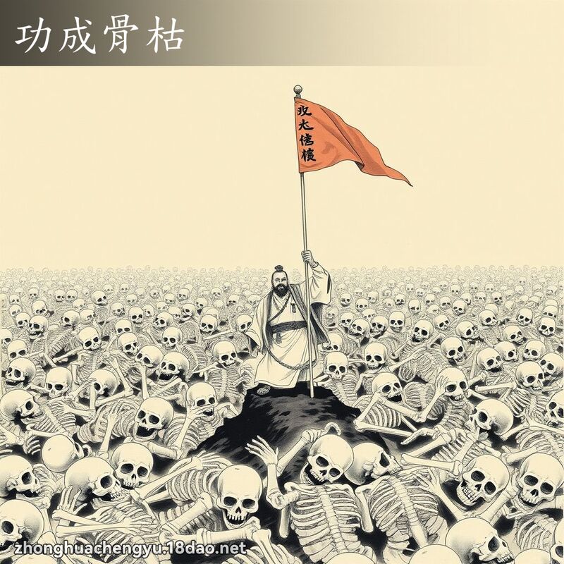 功成骨枯 配图