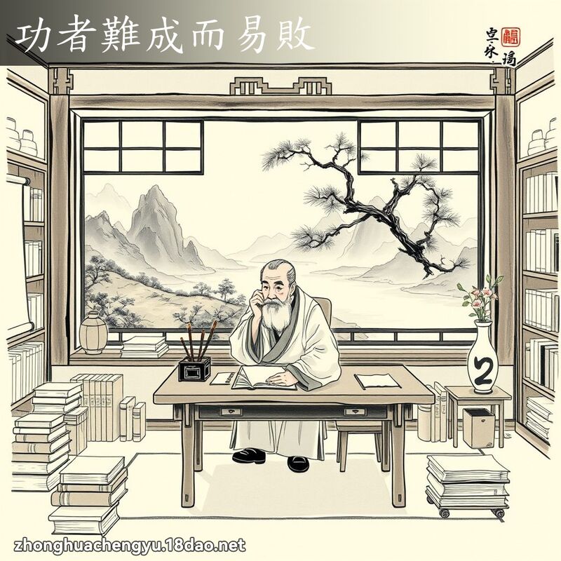 功者難成而易敗 配图
