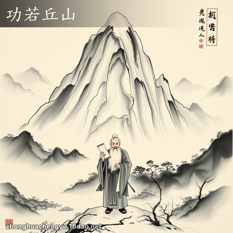 功若丘山 配图