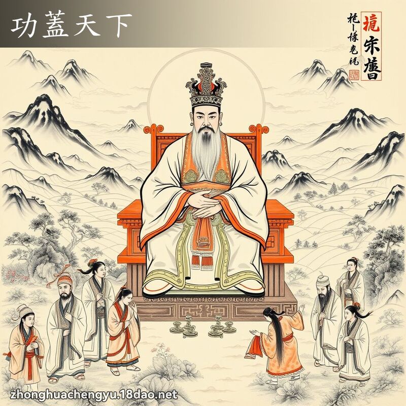 功蓋天下 配图