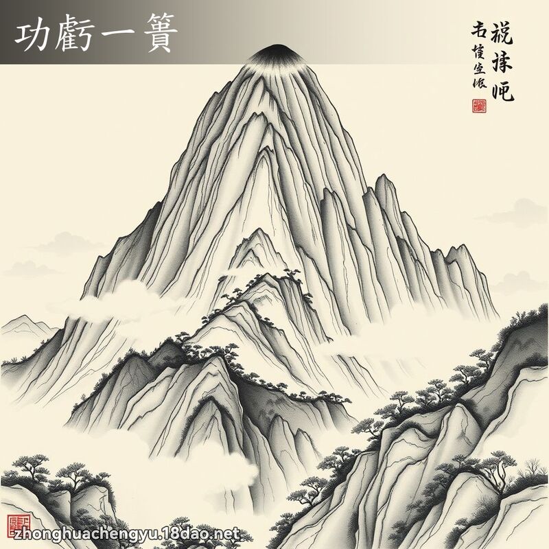 功虧一簣 配图