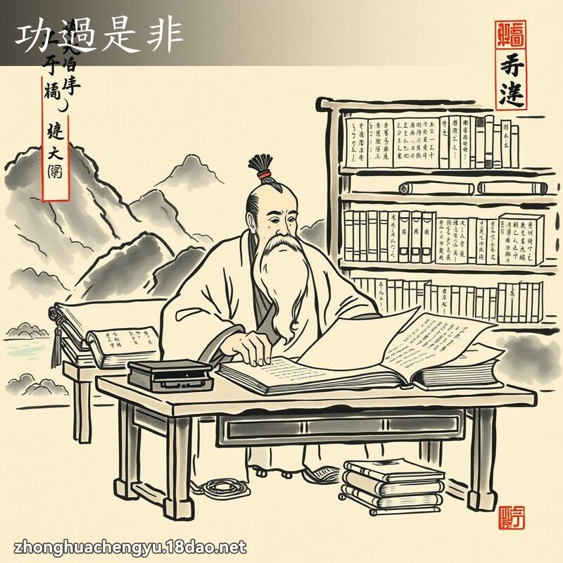 功過是非 配图