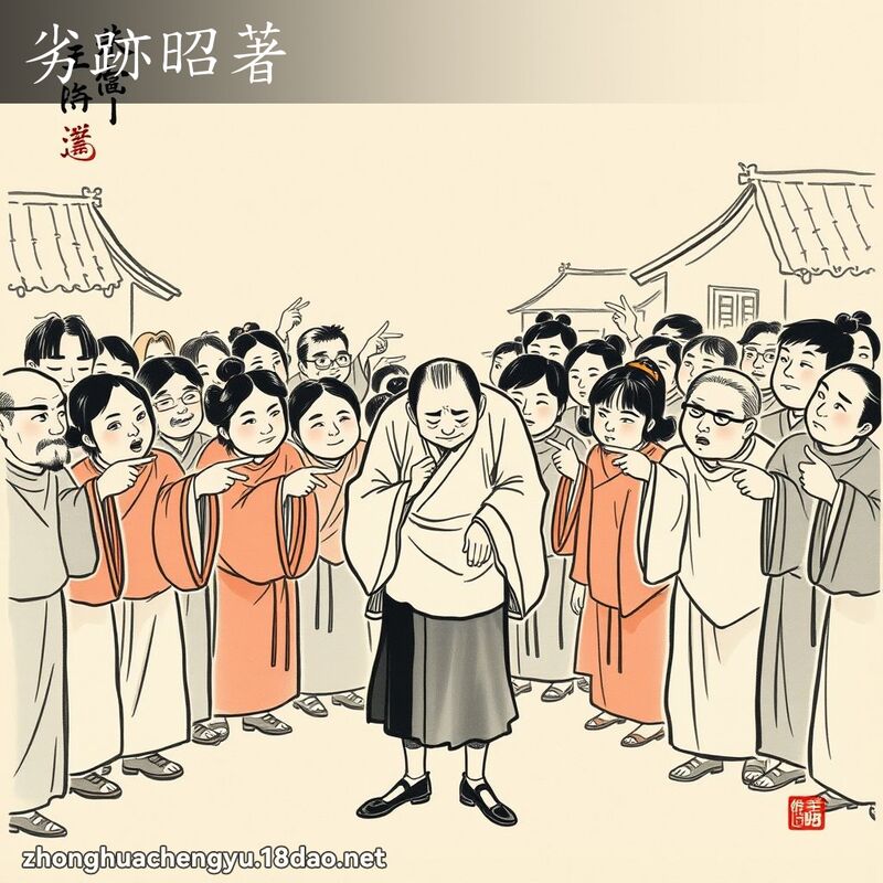 劣跡昭著 配图