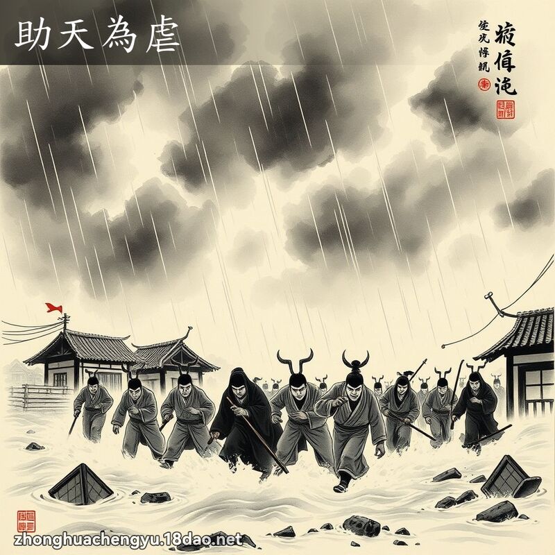 助天為虐 配图