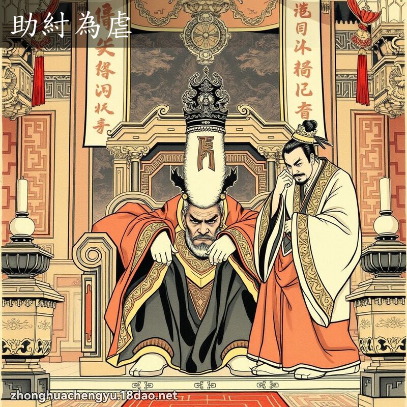 助紂為虐 配图