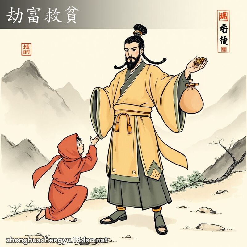 劫富救貧 配图