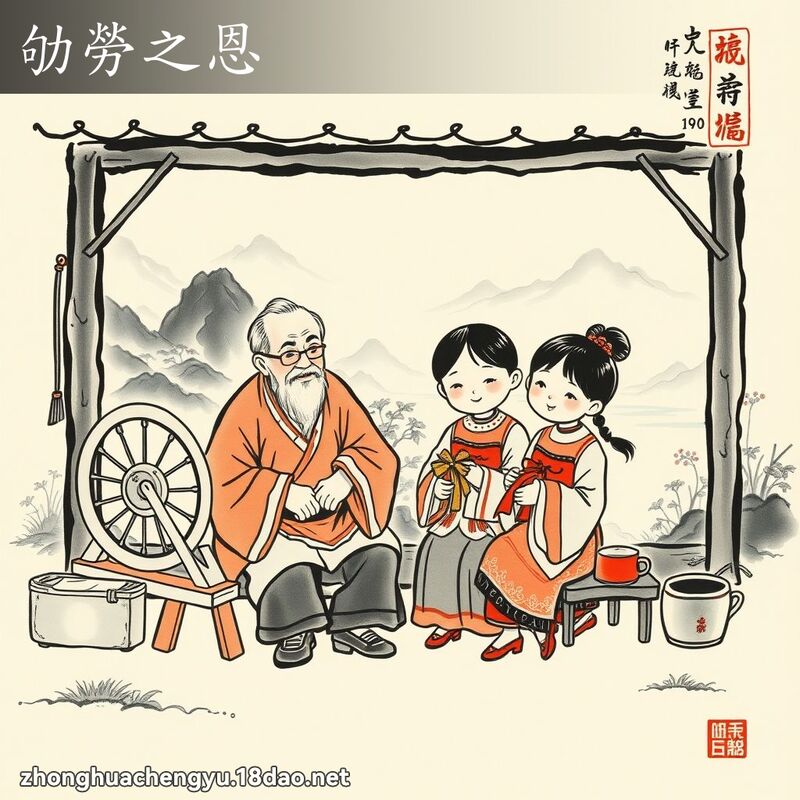 劬勞之恩 配图