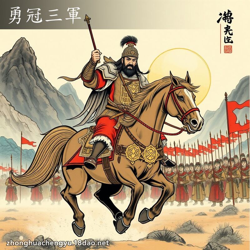 勇冠三軍 配图