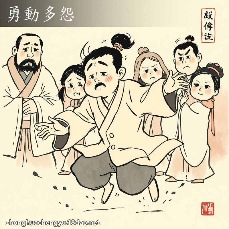 勇動多怨 配图