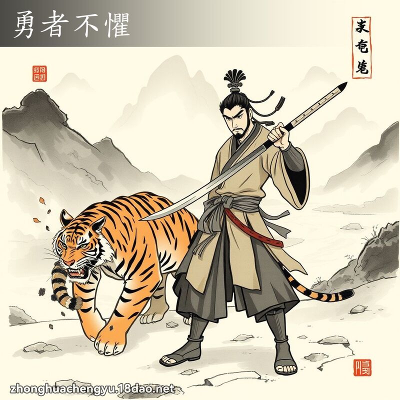 勇者不懼 配图