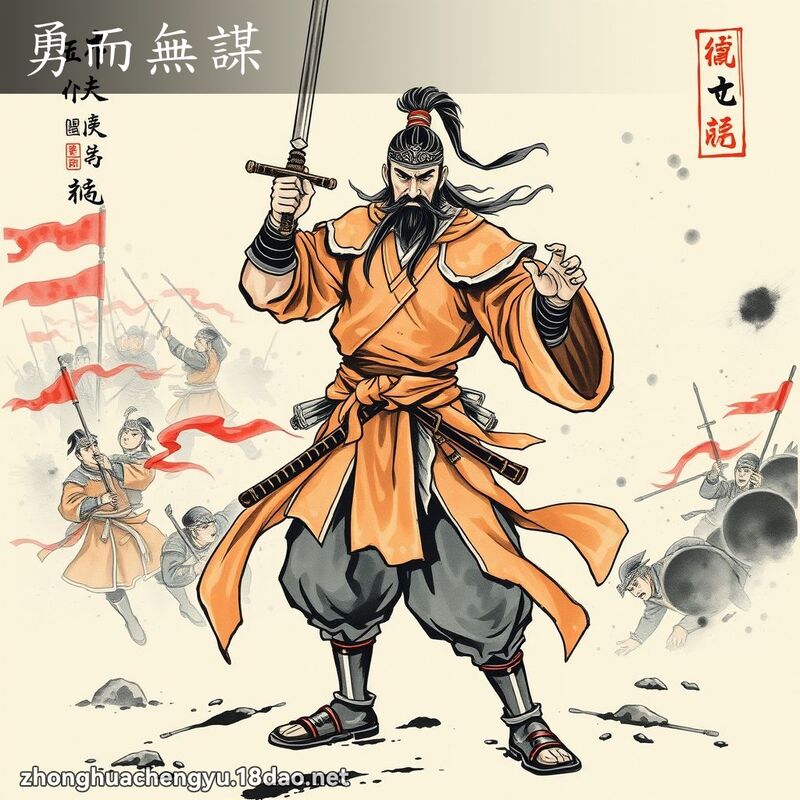 勇而無謀 配图