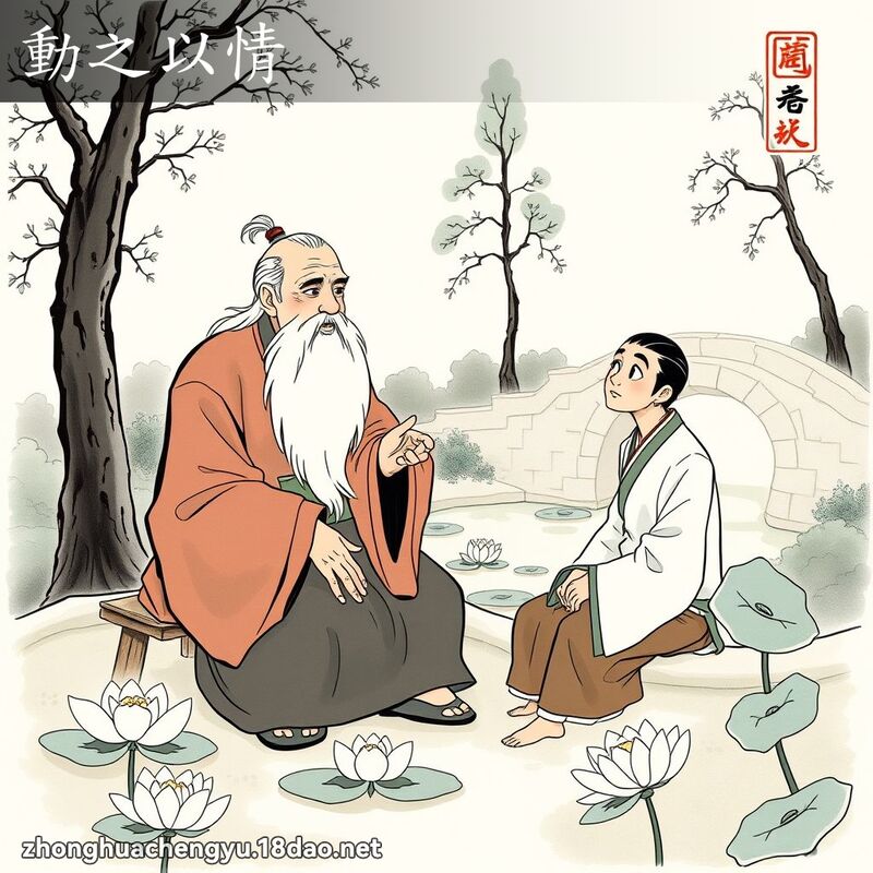 動之以情 配图