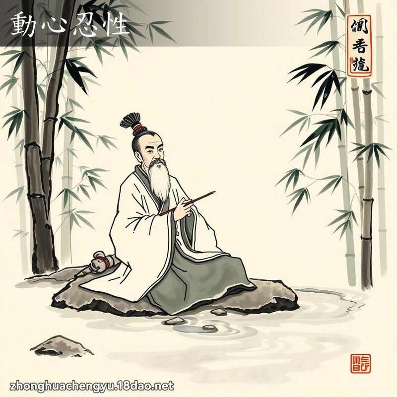 動心忍性 配图