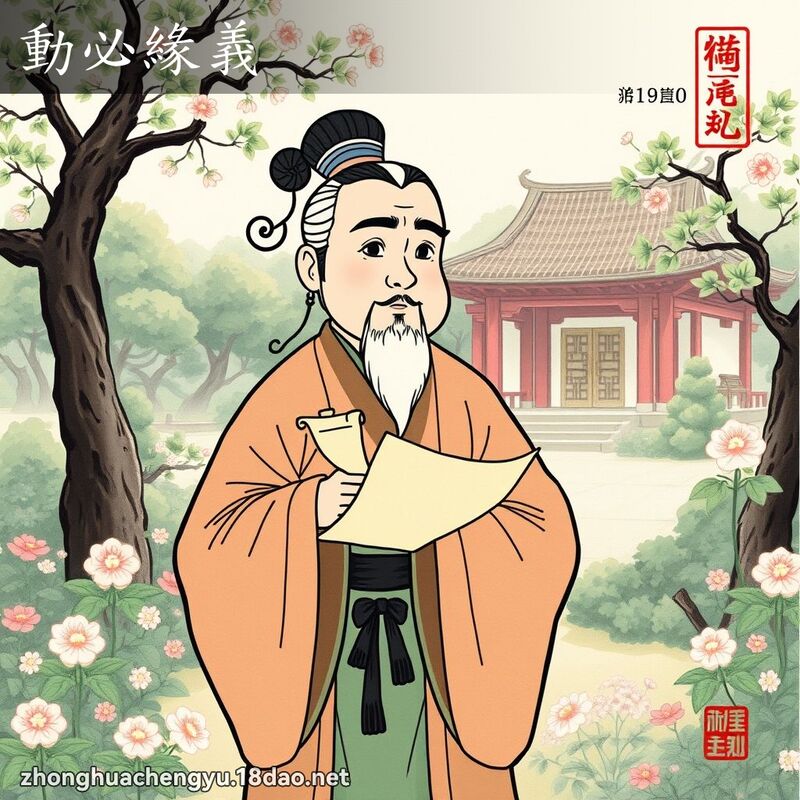 動必緣義 配图