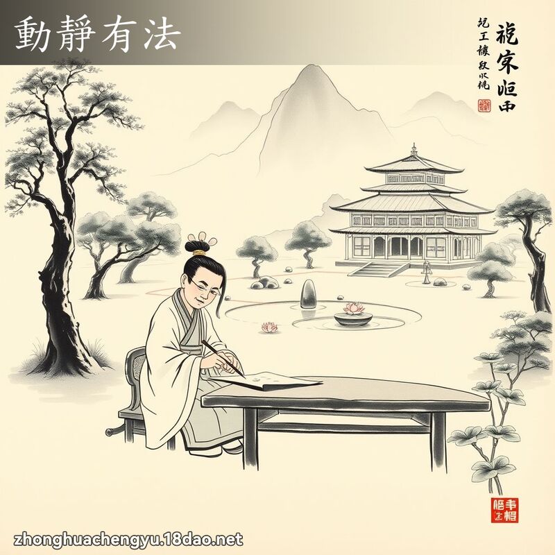 動靜有法 配图
