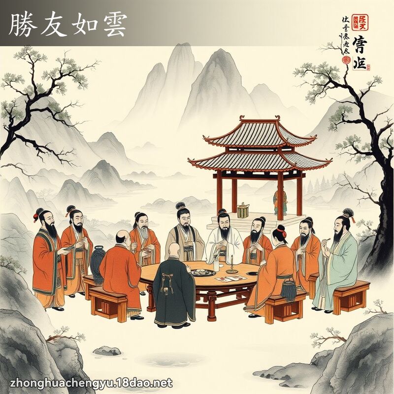 勝友如雲 配图