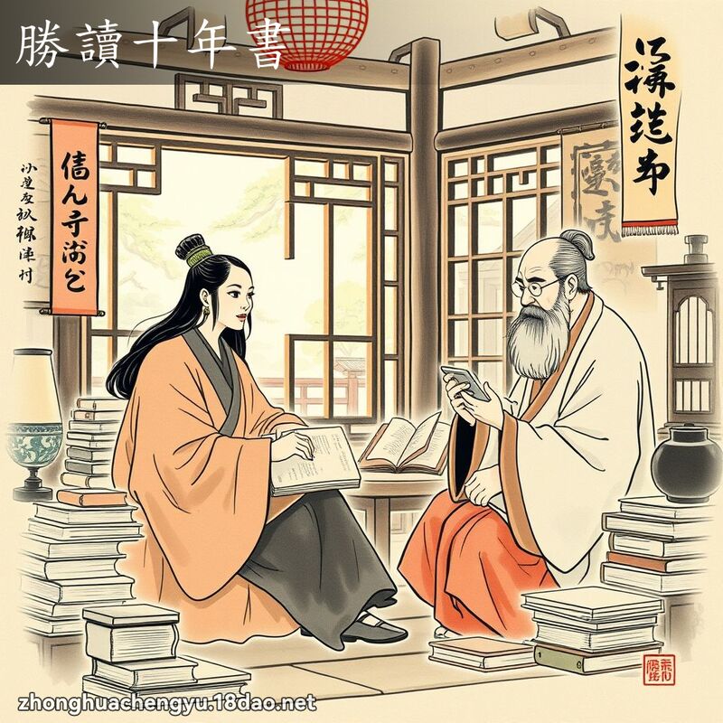 勝讀十年書 配图