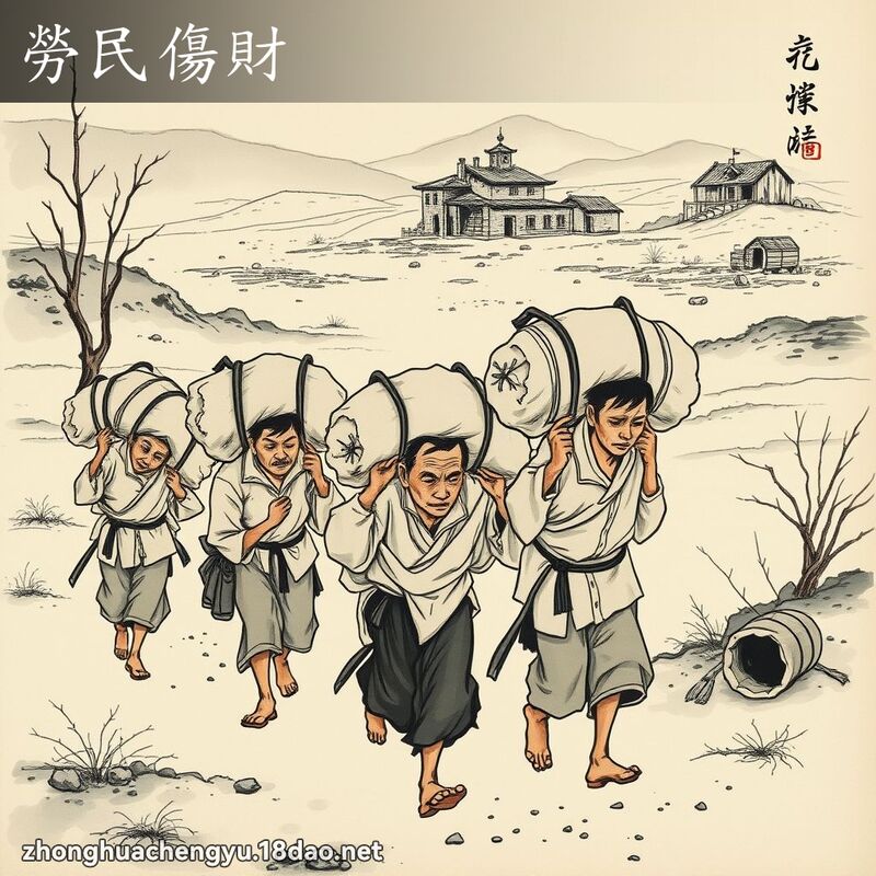 勞民傷財 配图