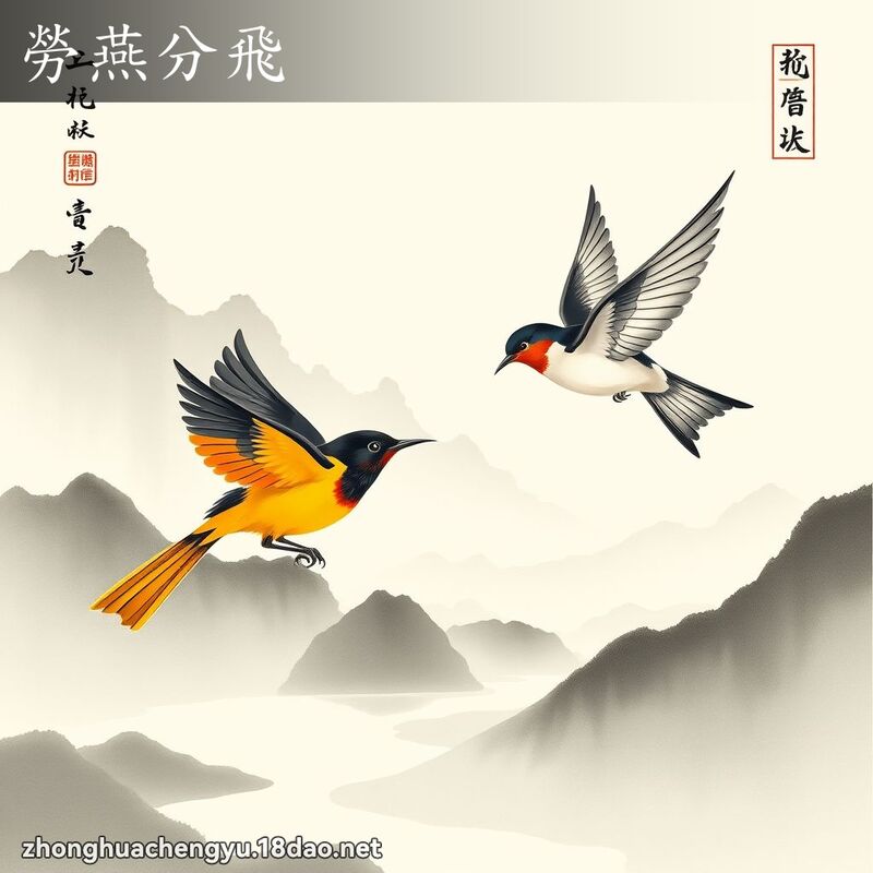 勞燕分飛 配图