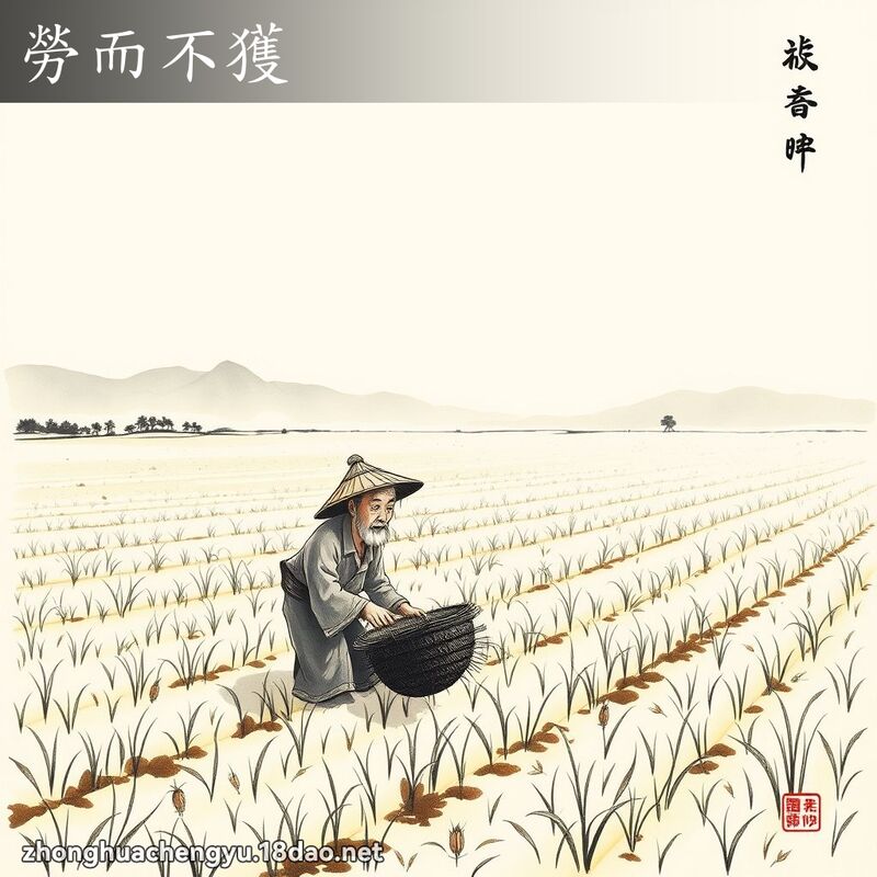 勞而不獲 配图