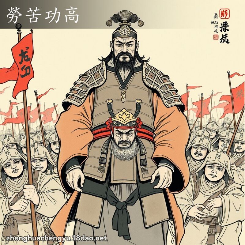 勞苦功高 配图
