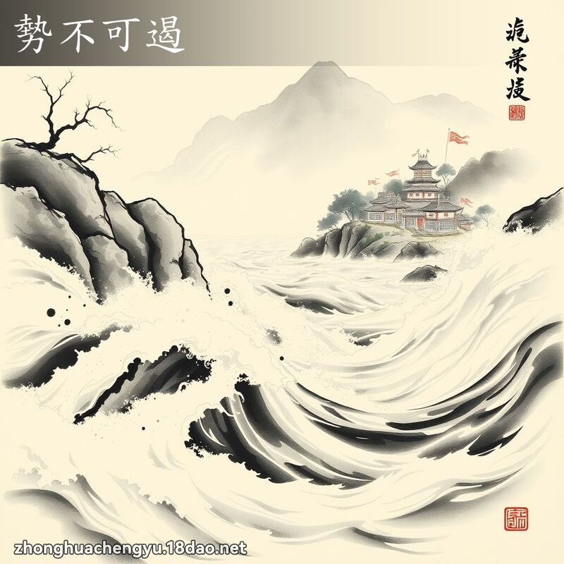 勢不可遏 配图