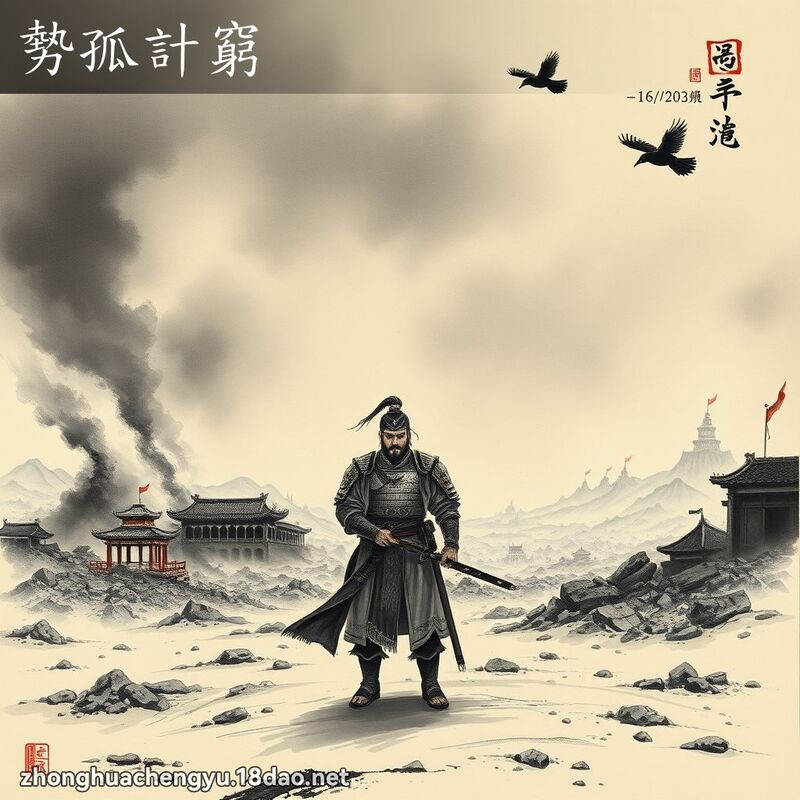 勢孤計窮 配图