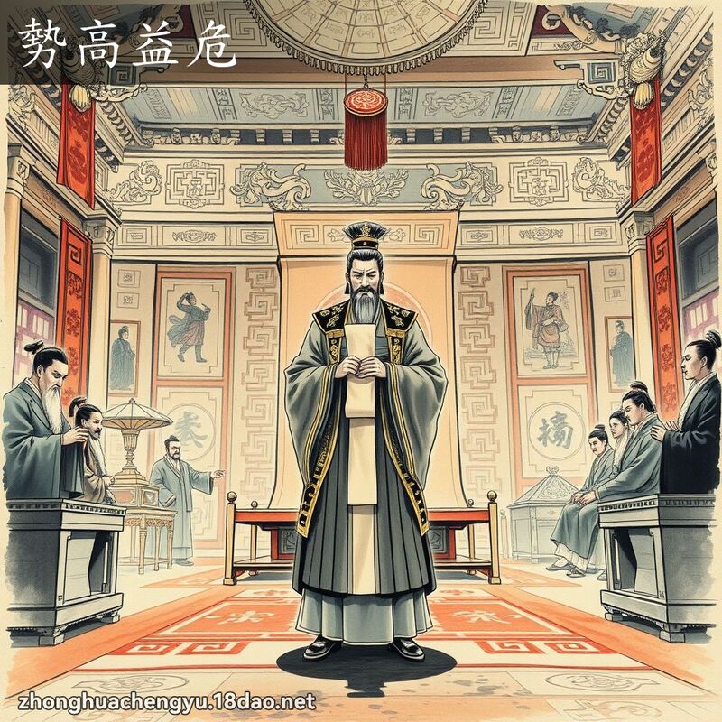 勢高益危 配图