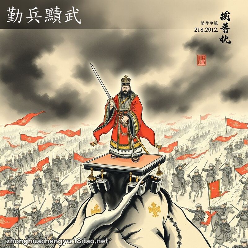 勤兵黷武 配图