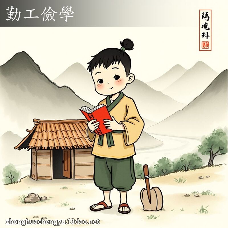 勤工儉學 配图