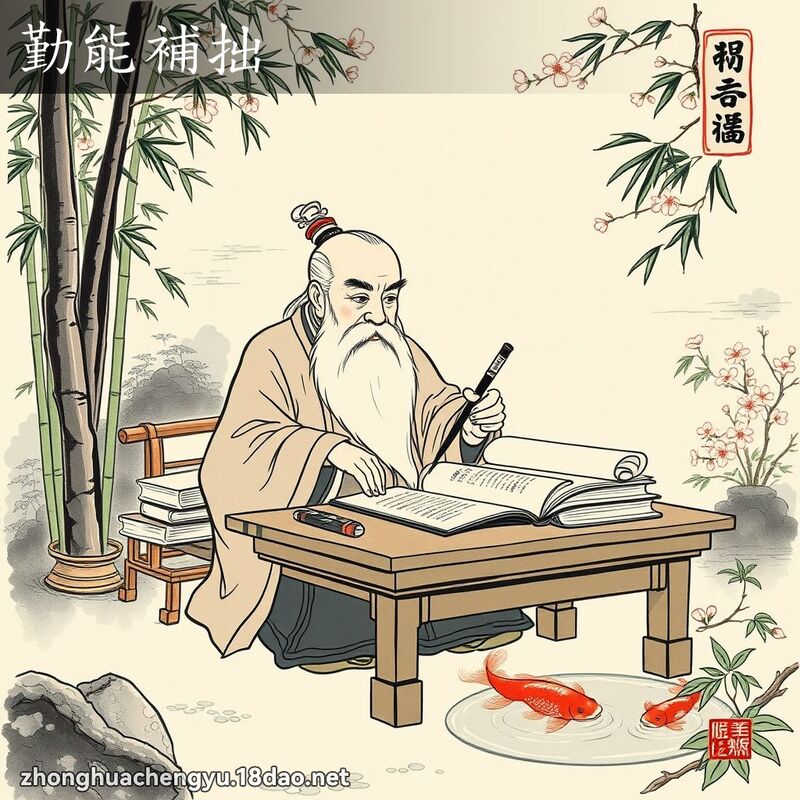 勤能補拙 配图