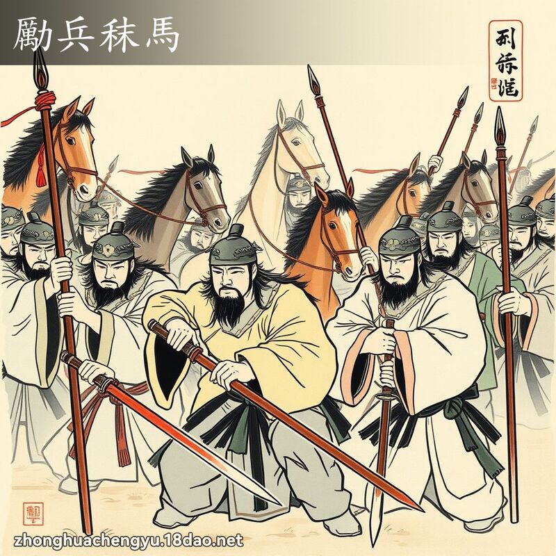 勵兵秣馬 配图