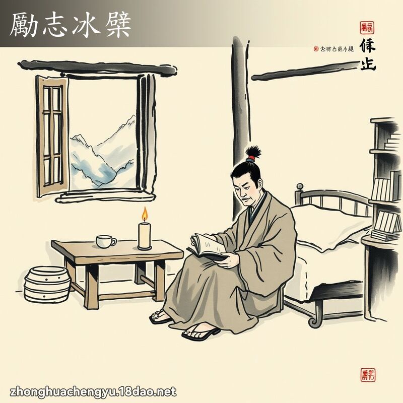 勵志冰檗 配图
