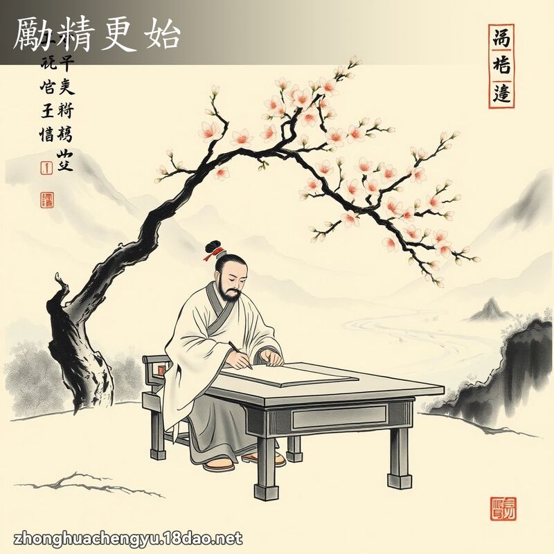 勵精更始 配图
